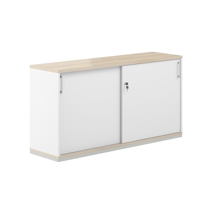 Шкаф-купе 2-уровневый Norden Allegro AG.241.WH.AR.WH (низкий)