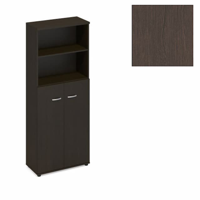 Шкаф для документов полузакрытый Юнитекс А4 (78x36.4x193) А4 9378 ВТ венге