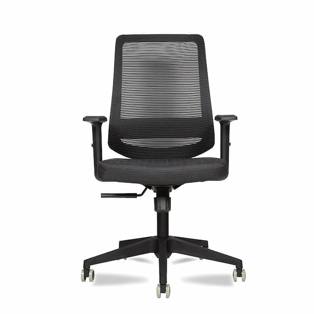 Кресло офисное Мирэй МГ-27 пластик паук/подлокотники 709