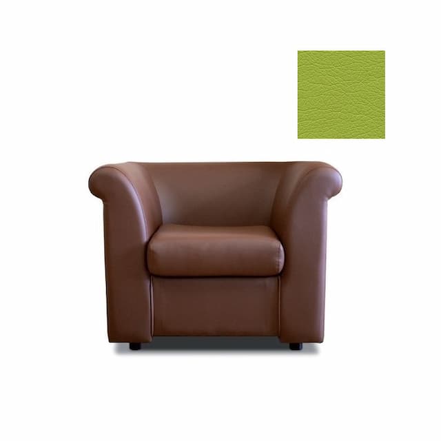 Кресло Юнитекс ПАРЛАМЕНТ М.К1.05.3.Ч 8FM1ZZZZMFZ экокожа премиум / фисташковая