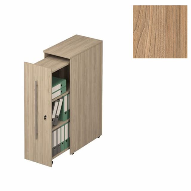 Стеллаж вертикальный с замком левый Юнитекс Формула (38x69x121) ФР 338 ВЗ вяз светлый