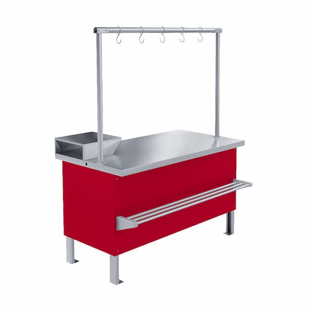 Прилавок холодильный Марихолодмаш ПХС-1,25/0,85 (выносное холодоснабжение) с креплением