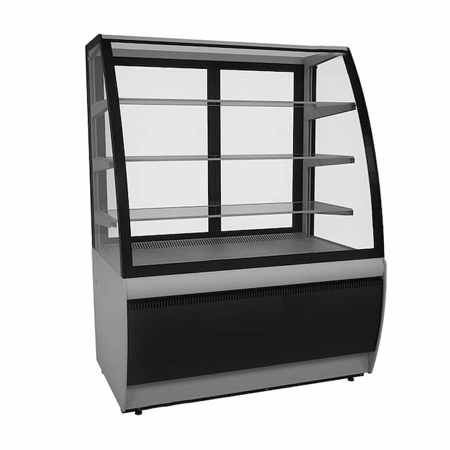 Витрина кондитерская Kayman K-ВК-900 люкс серебро