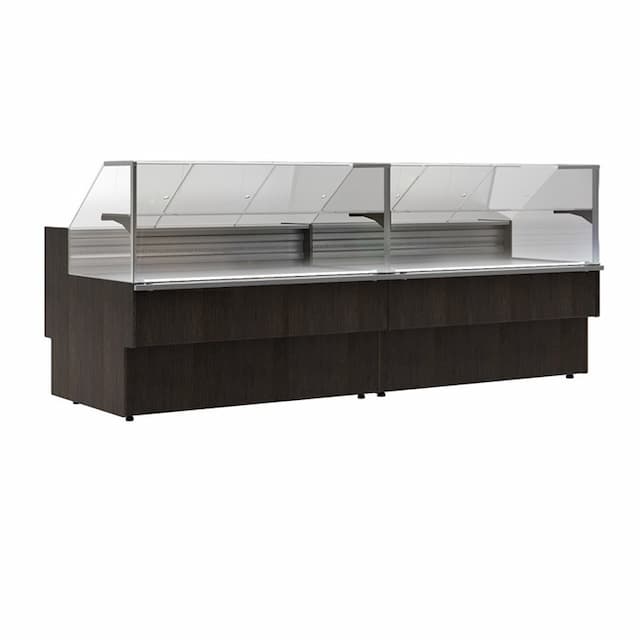 Витрина холодильная Полюс BAVARIA 2 GC110 SM 2,5-1 без боковин (ВХС-2,5 Carboma GC110)