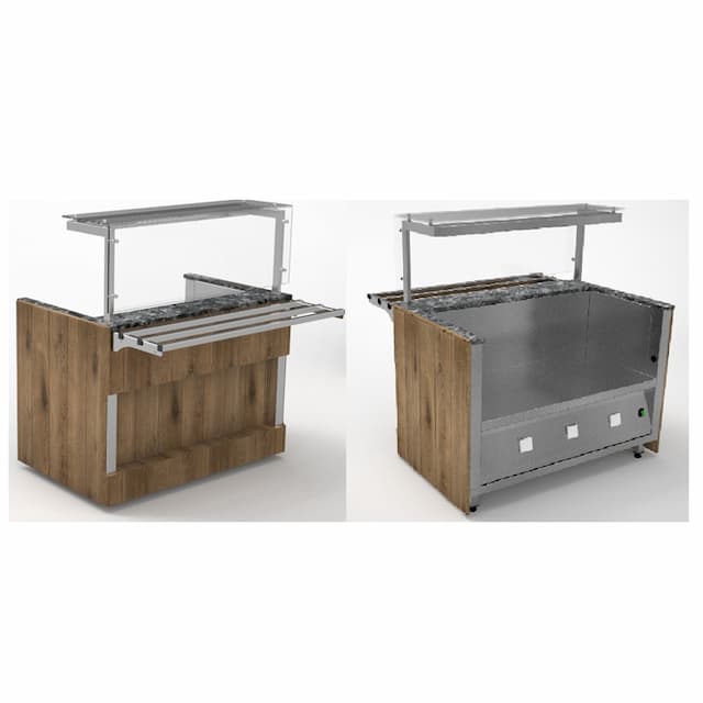 Мармит первых блюд длиной 1105 мм нейтральный под электросупницы линии раздачи Capital Челябторгтехника RMN12AS Capital