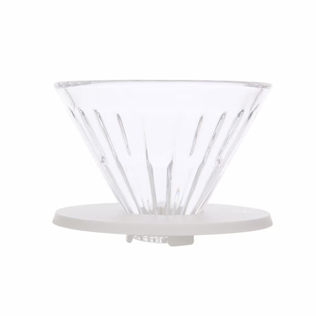 Воронка Timemore Crystal Eye. Размер 01, стекло, белая