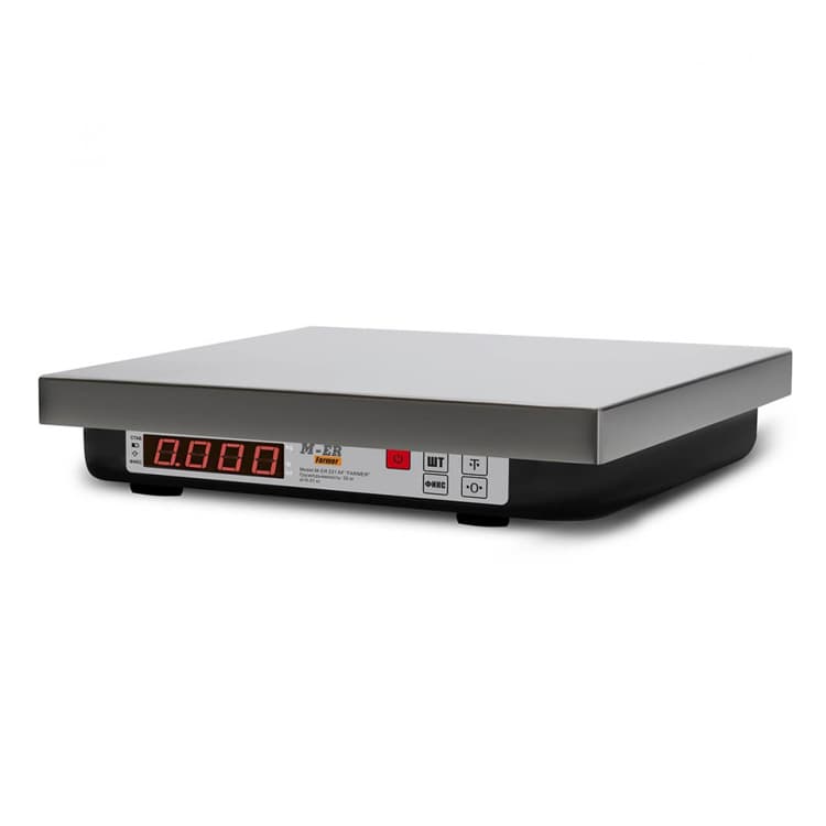 Фасовочные настольные весы MERTECH M-ER 221 F-32.5 "Install" RS-232 и USB